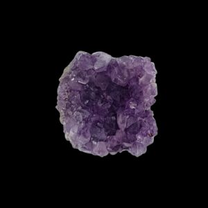 Ορυκτός Αμέθυστος με αιχμές ένα φυλαχτό χώρου, ζώδιο Υδροχόος, τσακρα κορώνα Vuf.gr